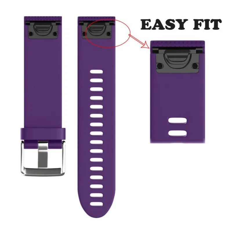 Best price East fit Replacement Silicagel Soft Quick Release Kit Band Strap For Garmin Fenix 5S GPS Watch | Электроника