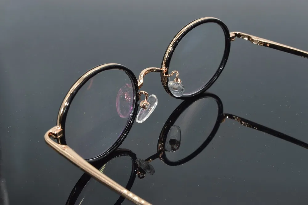 Мужские и женские очки для чтения Gafas De Lectura круглые в золотистой оправе стиле