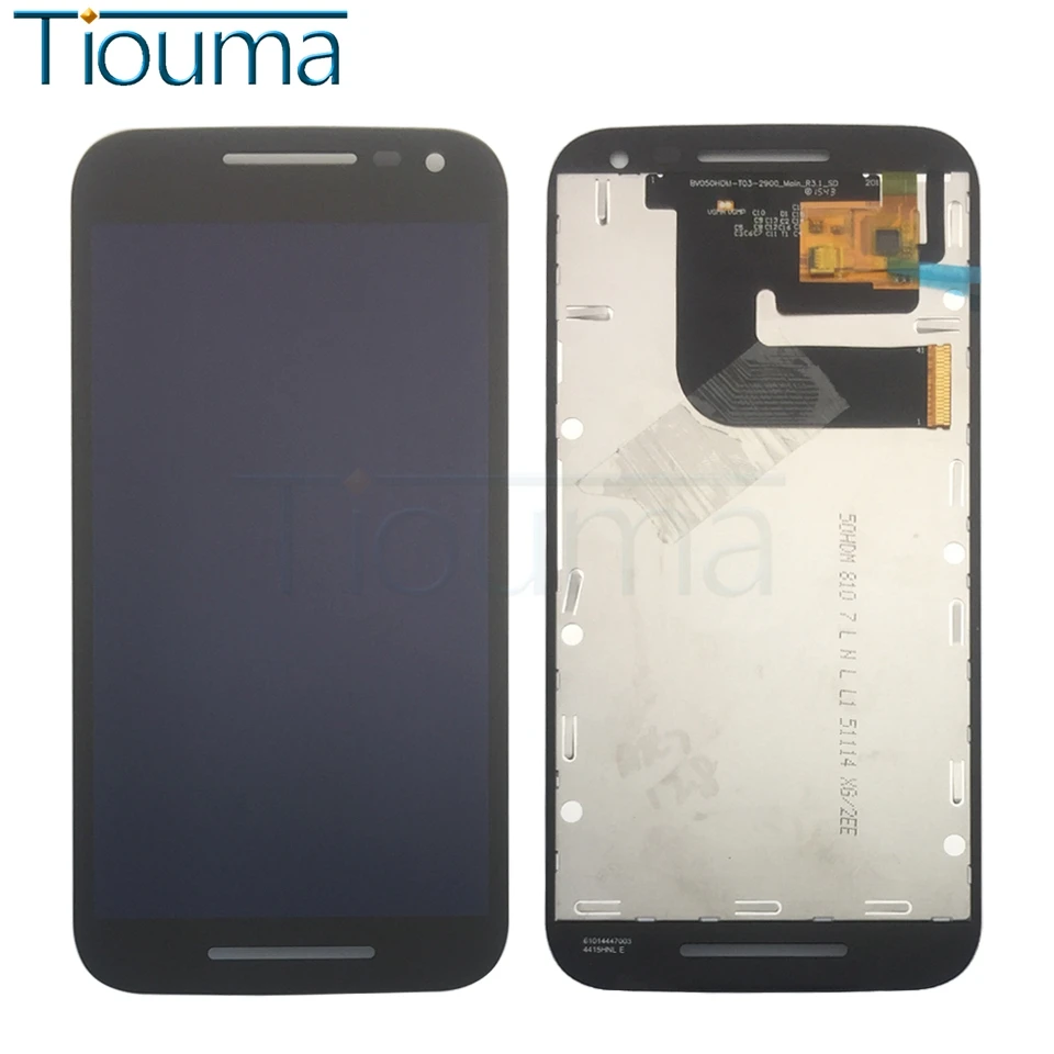 Для Motorola Moto G3 ЖК-дисплей сенсорный экран для Xt1540 XT1541 Xt1543 Xt1544 Xt1550 дигитайзер в