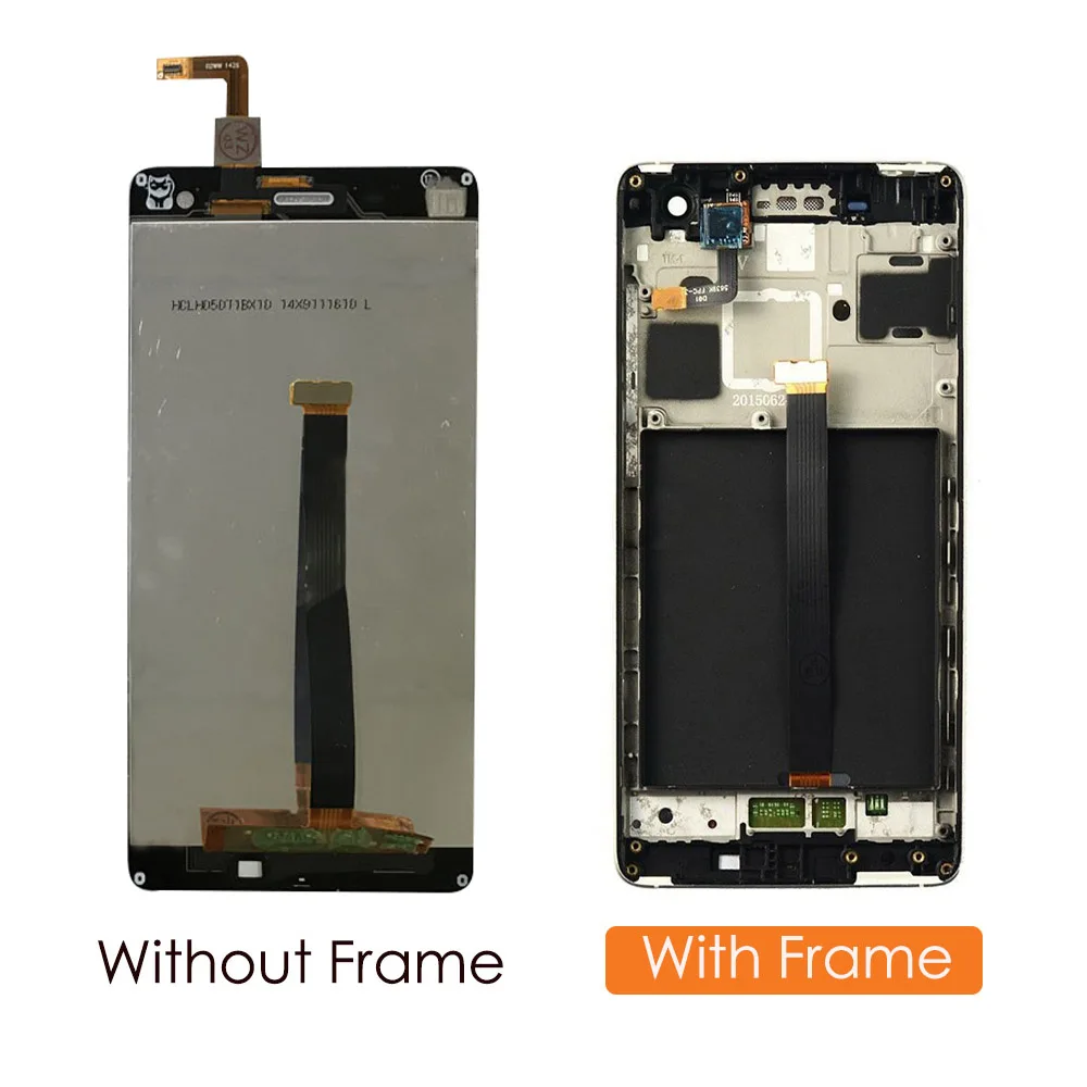 5 0 &quotAAA Качество LCD для XIAOMI Mi 4 сенсорный экран с рамкой Mi4 ЖК дисплей дигитайзер