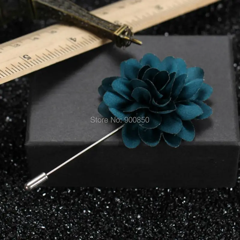 Новые модные аксессуары Мужская брошь в форме цветка булавки для воротника