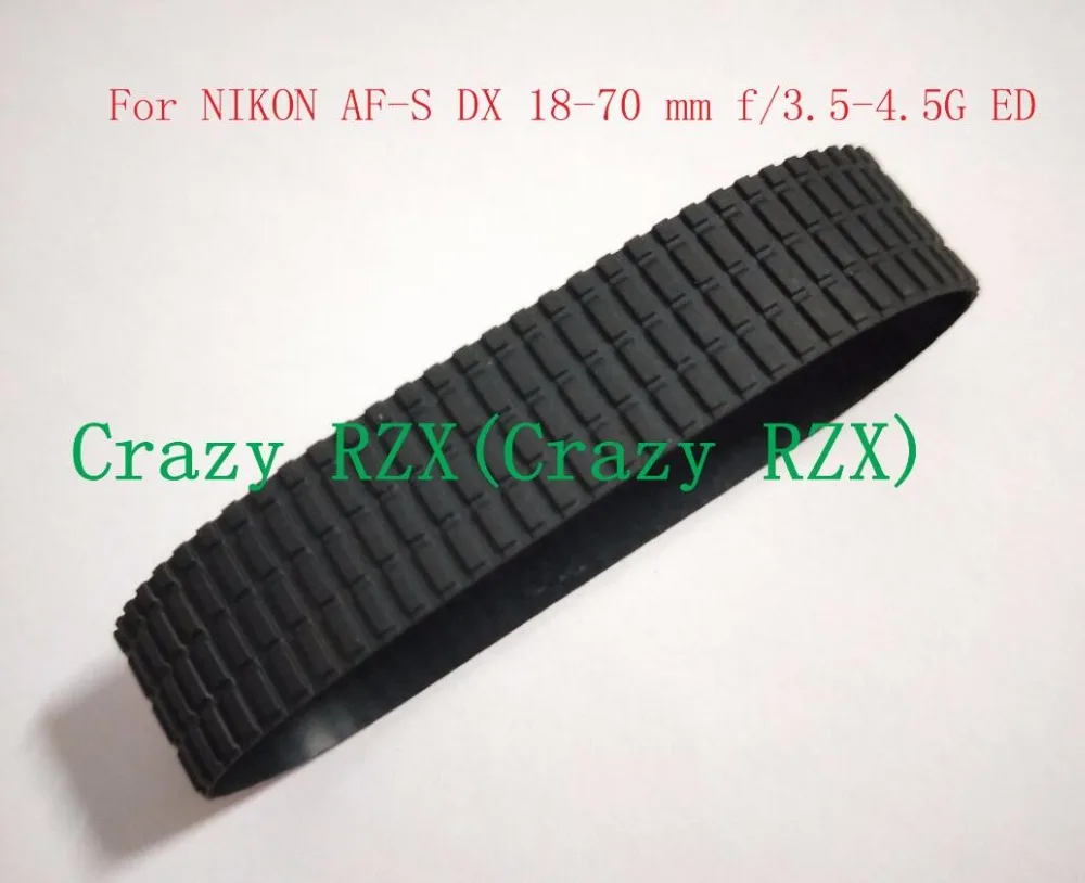

NEW Lens Zoom Grip Rubber Ring For Nikon AF-S DX 18-70 mm 18-70mm f/3.5-4.5G IF-ED Repair Part