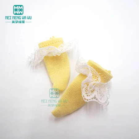 XB--XW--004--L Аксессуары для Blyth Модные Носки ярких цветов розовый, белый, красный, желтый для Blyth Azone кукла 1/6 - Цвет: XB--XW--004--L