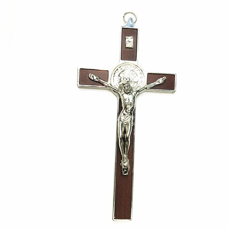 

Wood jesus cross religious ornament wood cross christian ornament