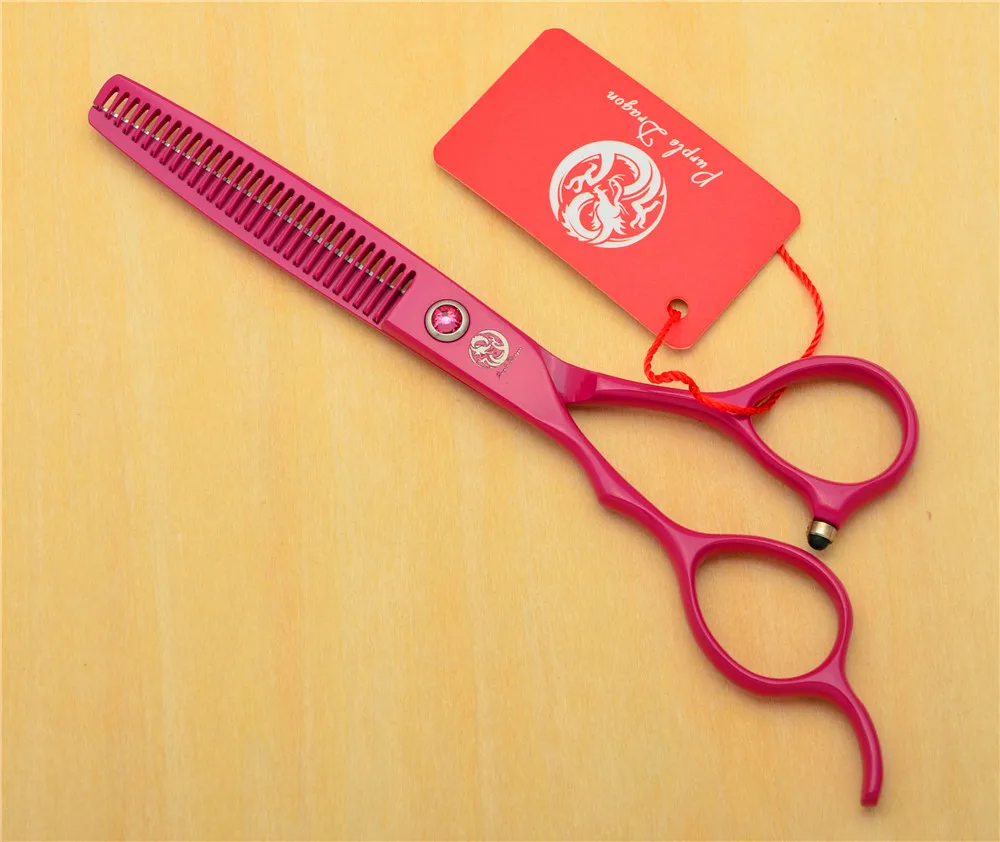 Профессиональные Парикмахерские ножницы Z8001 с левой ручкой 6 0 дюйма фиолетовый