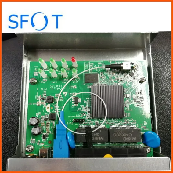 4 порта GE GPON ONT SF8040G, аналогичный MA5671, может работать с HW/FH OLT, может быть сделан с POE или без POE