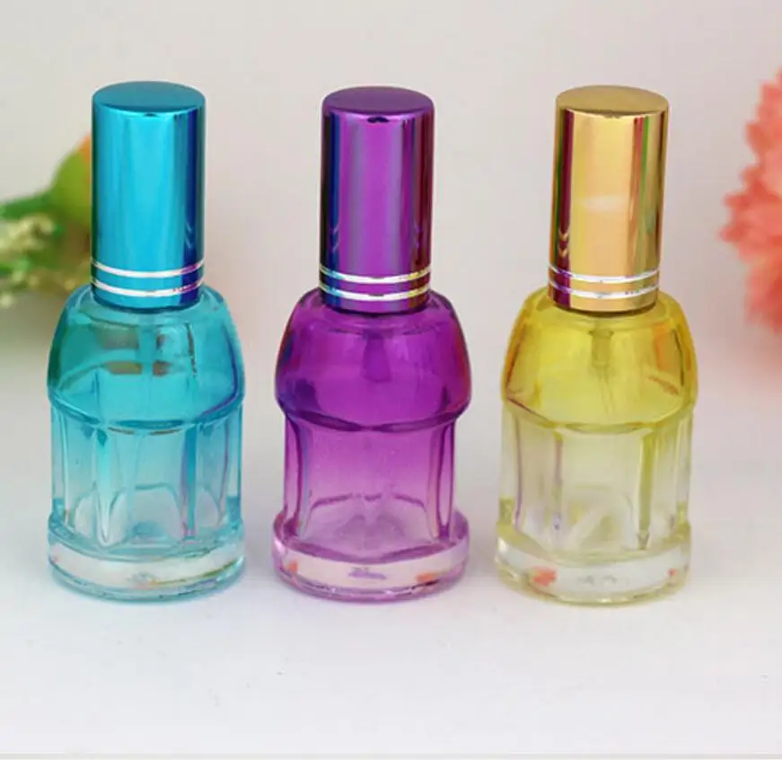 

10 ML Glass Perfume Bottles With Spray,Beauty of The Gradient Ramp,DIY Perfumes Bottle For Women 100pcs