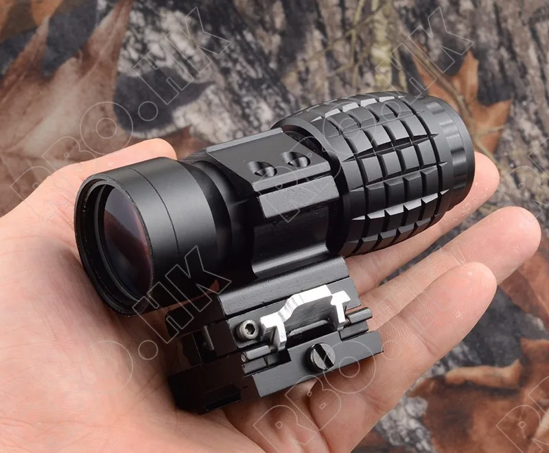 Тактический 3x лупа с флип Пикатинни mout fit голографическая aimpoint red dot прицел M7600