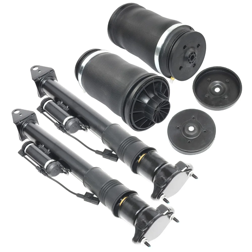 AP02 для Mercedes-Benz GL-Class X164/ML-Class W164 2005-2011 4 шт. пара задних амортизаторов с ADS + подушки
