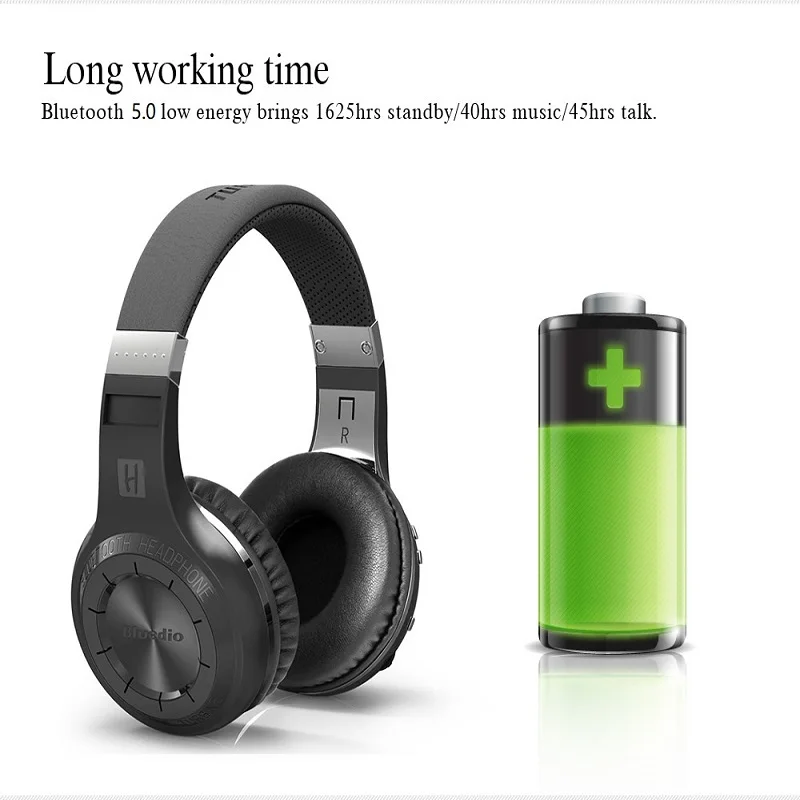Bluedio HT BT 5 0 версия стерео Bluetooth наушники беспроводные Airphone Накладные с микрофоном