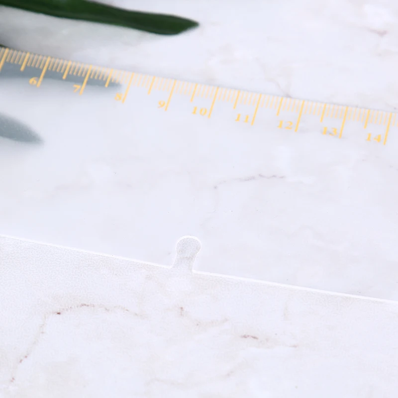 Линейки закладки DIY ПВХ катушки Ноутбук Матовый планировщик 6 отверстий свободные лист спираль Sketchbook пули