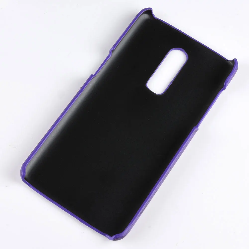 Винтажный чехол Oneplus 6 кожаный с натуральным лицевым покрытием для OnePlus телефона