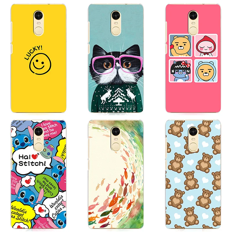 For Xiaomi Redmi Note 4X Case Soft Silicone Back Cover Cases Painting Abstract TPU Coque Patterned Shell Skin |