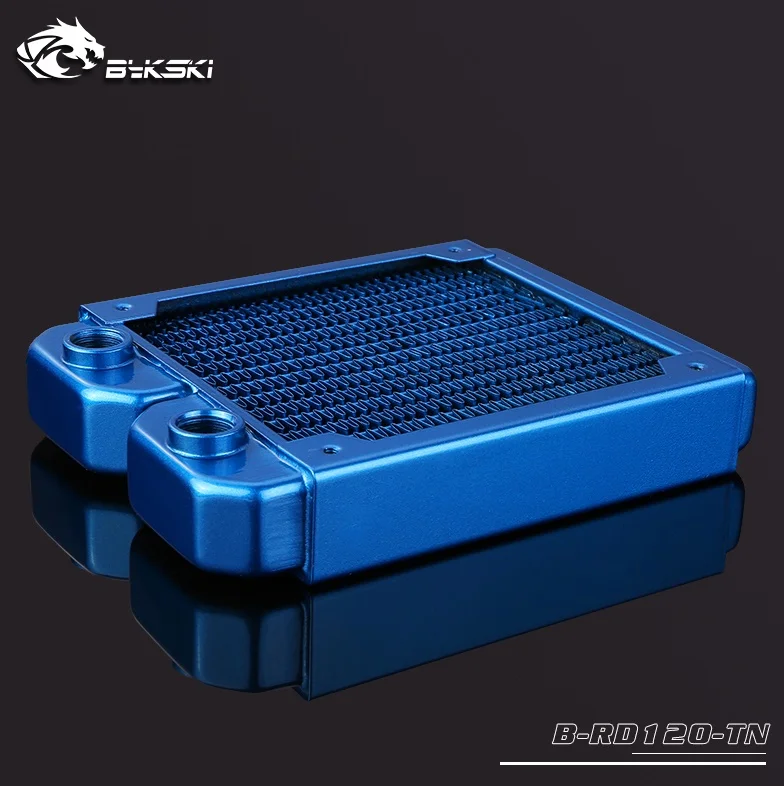 Bykski 120mm Length Single Row Radiators 28mm Thickness Water Cooling Good for Two Fans. P/N: B-RD120-TN | Компьютеры и офис