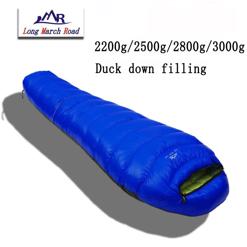 

LMR Ultralight 2200g/2500g/2800g/3000g White Duck Down Filling Can Be Spliced Sleeping Bag