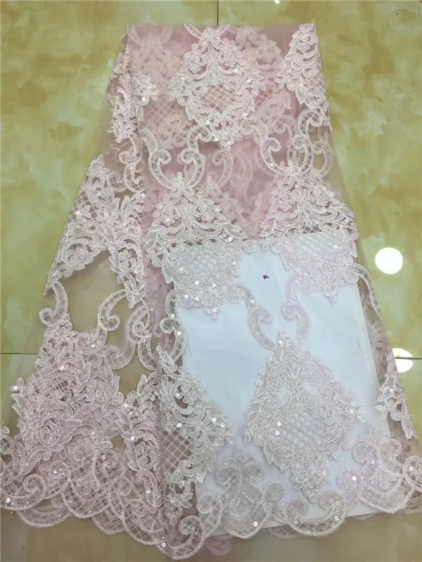 Нигерийское кружево последний фасон 2017 года африканский 2019 Свадебные ткань