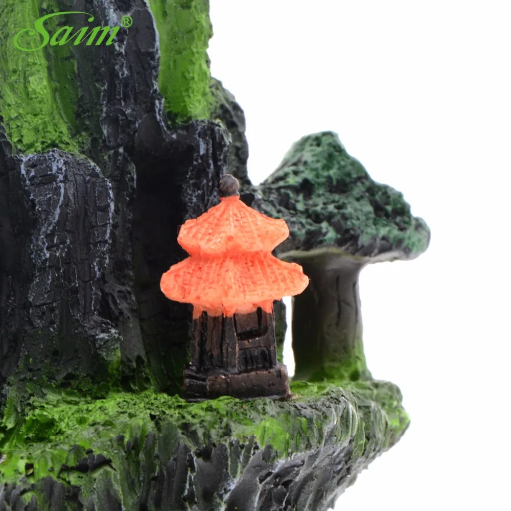 Большие искусственные камни для сада камней аквариумов аквариум с видом на горы