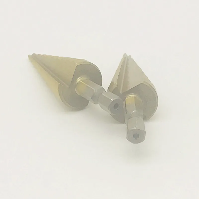 3-13/4-12/4-22/4-20/4-32 мм титановое ступенчатое сверло из быстрорежущей стали с