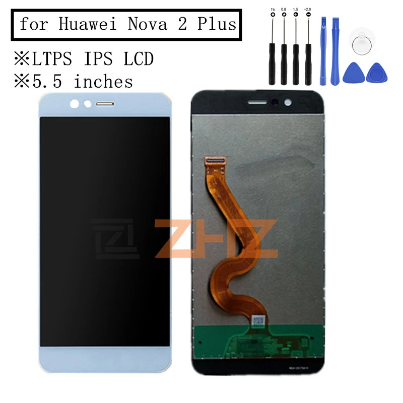 Для Huawei Nova 2 Plus ЖК-дисплей кодирующий преобразователь сенсорного экрана в сборе