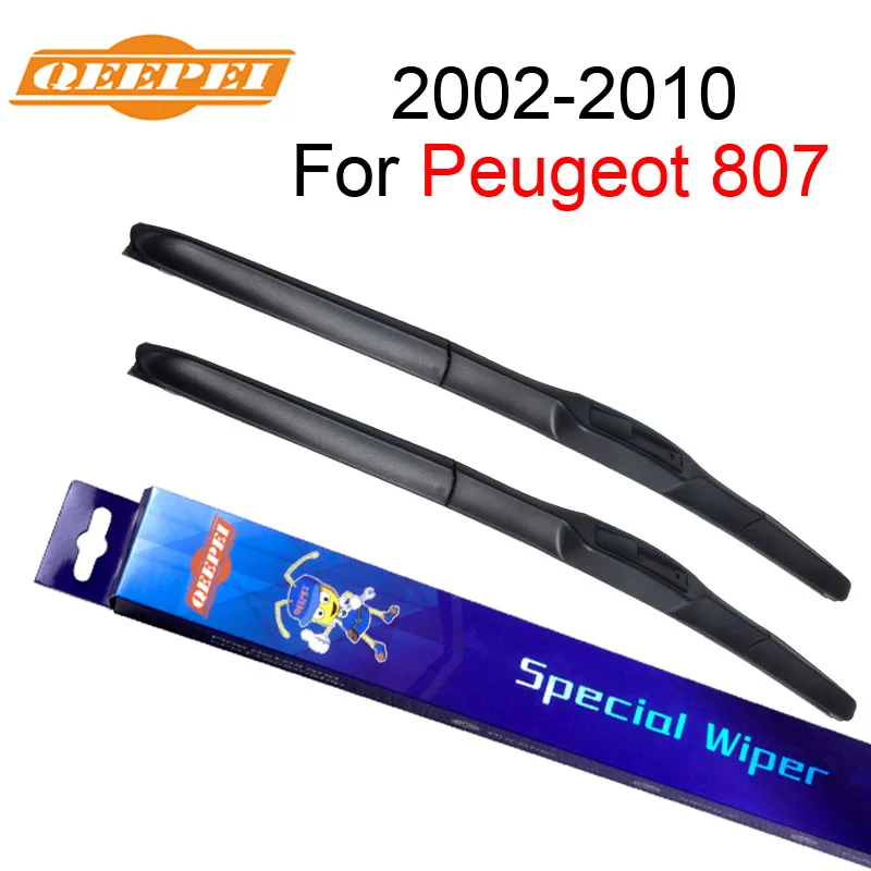 QEEPEI щетка стеклоочистителя для Peugeot 807 2002 2010 26 ''+ 26'' резиновая очистка