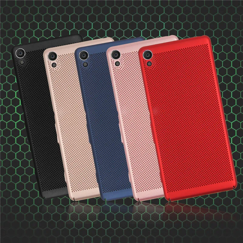 For Sony XZ Premium thin Matte Rubberized Anti-skid Rubber Full Body Net Cover Case Shell Funda Coque Capa |