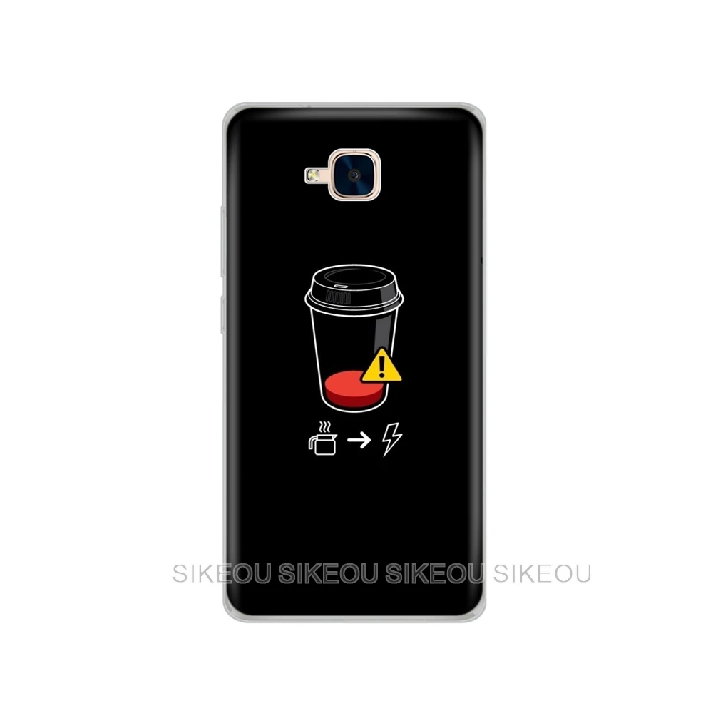 52157 Чехол для huawei Honor 5C, силиконовый чехол, русская версия, задняя крышка для huawei Honor 5C, без отверстия для отпечатков пальцев, черный астронавт - Цвет: 52157