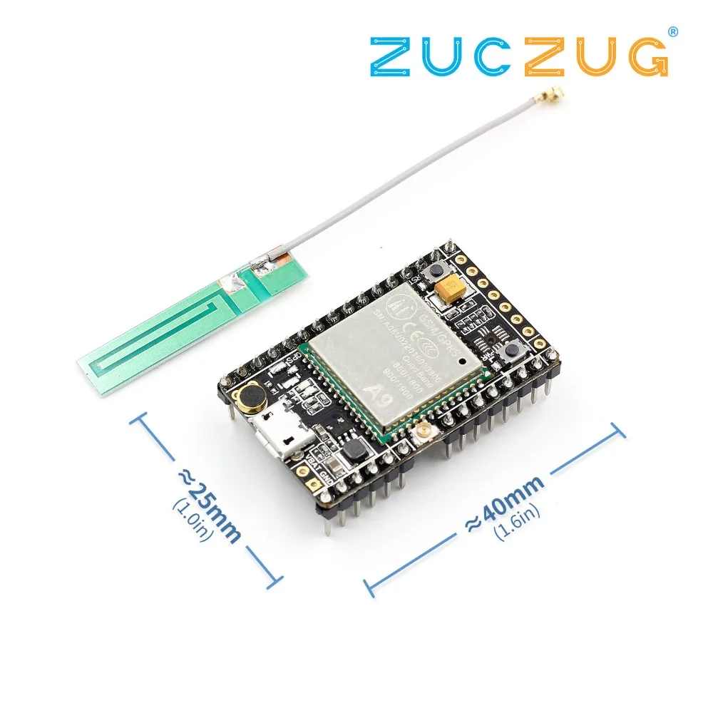 GPRS модуль + GSM A9 Pudding Development board \ SMS voice wireless|Интегральные схемы| |