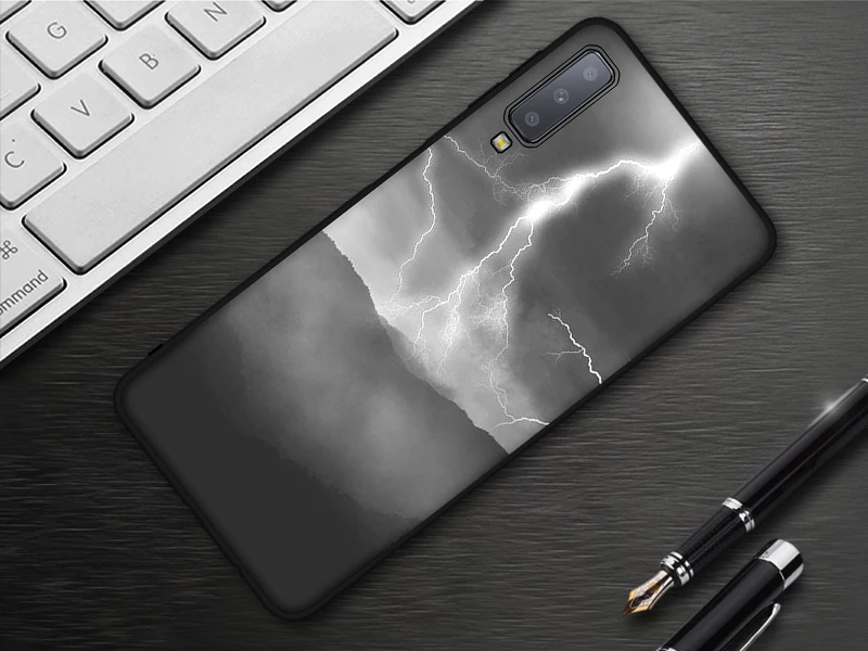 EiiMoo силиконовый чехол для телефона для samsung Galaxy A7 чехол A750F мультяшный тонкий мягкий чехол для samsung Galaxy A7