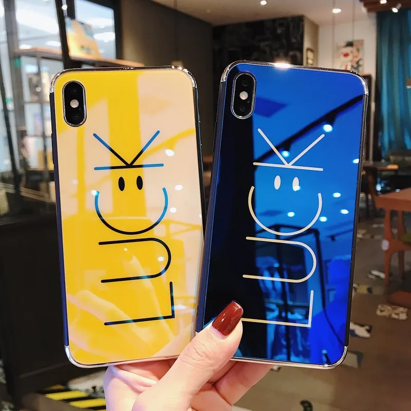 Новинка чехол для телефона с узором удача iphone 6 6S 7 8 Plus X XR XS Max лазерное покрытие