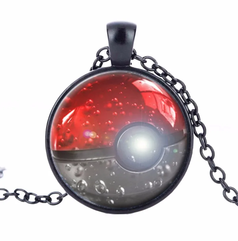 Ожерелье с подвеской и серебряным воротником Pokemon модное Брендовое ожерелье в