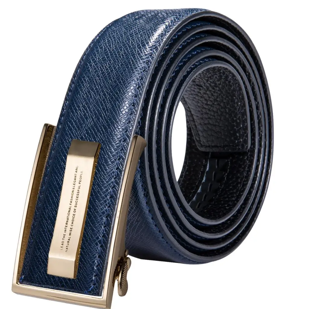 PE-2036-E PY-2036 Hi-Tie мужской коричневый ремень для джинсов желтый зеленый синий кожаный джинсовый ремень модный ковбойский ремень из натуральной кожи - Цвет: PE-2036-E
