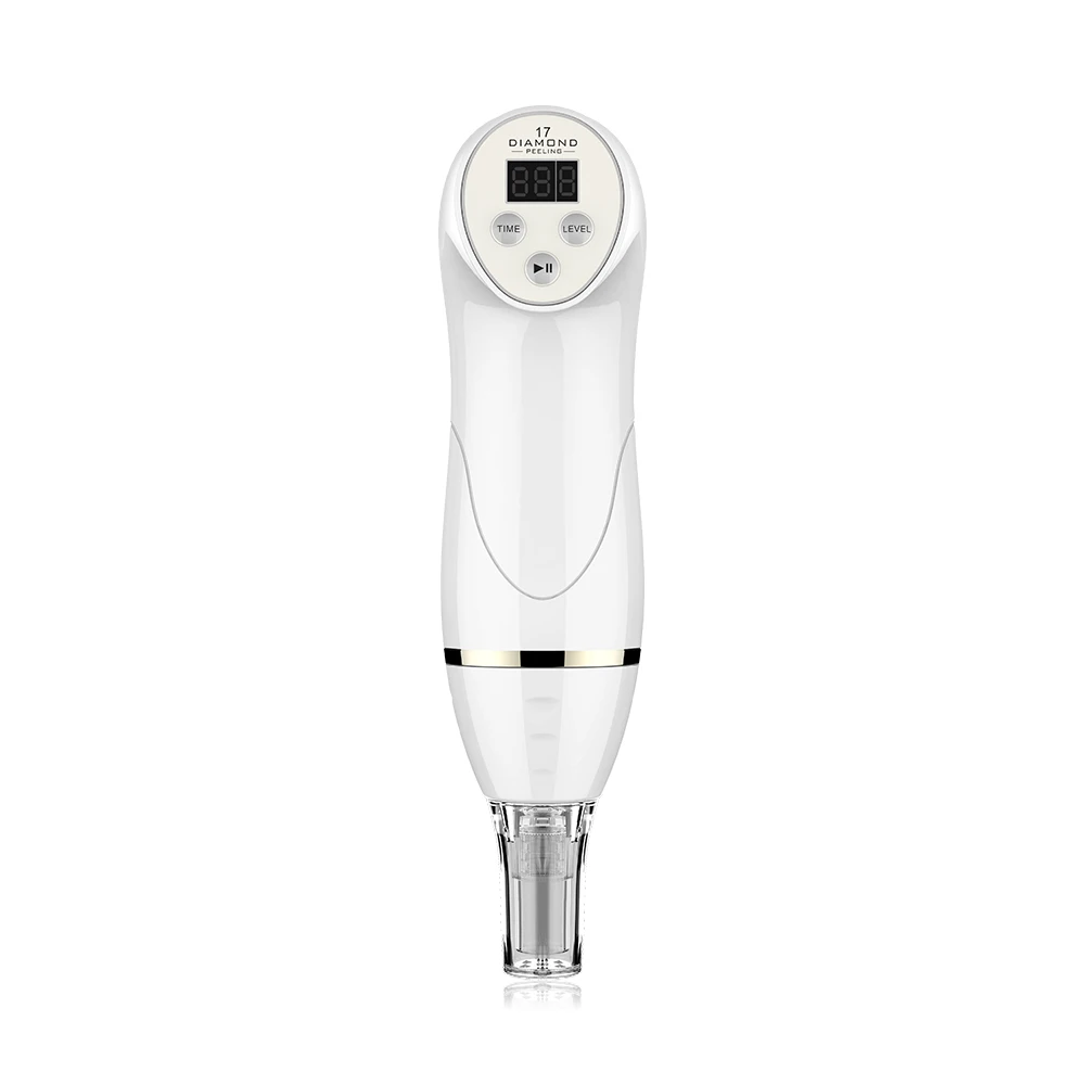 Белый Diamond Dermabrasion Microdermabrasion вакуумный пилинг кожи косметический аппарат для лица США - Цвет: Белый