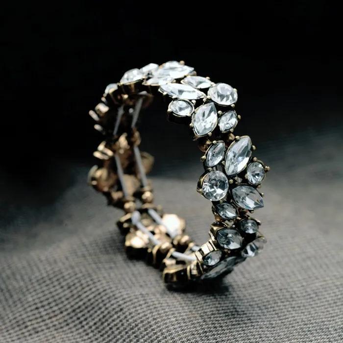 Joolim ясно красочные Друза браслет Для женщин браслет Дизайн Jewelry Никель и свинец