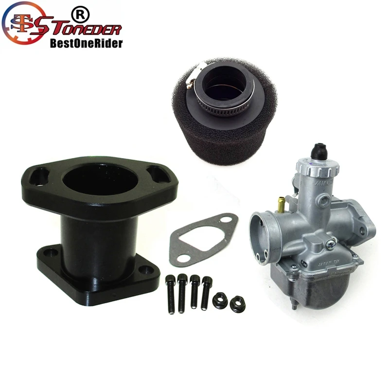 STONEDER Racing подлинный Mikuni VM22 3847 Mainfold воздушный фильтр M6 винтовые болты для Predator 212cc