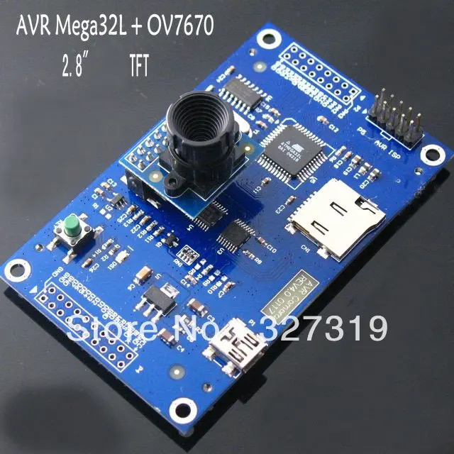 

AVR Camera Module Board + 2.8" TFT LCD OV7670 CMOS