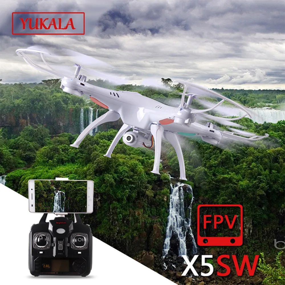 Квадрокоптер X5S X5SC X5SW FPV с камерой 2 МП 4 ГГц | Игрушки и хобби
