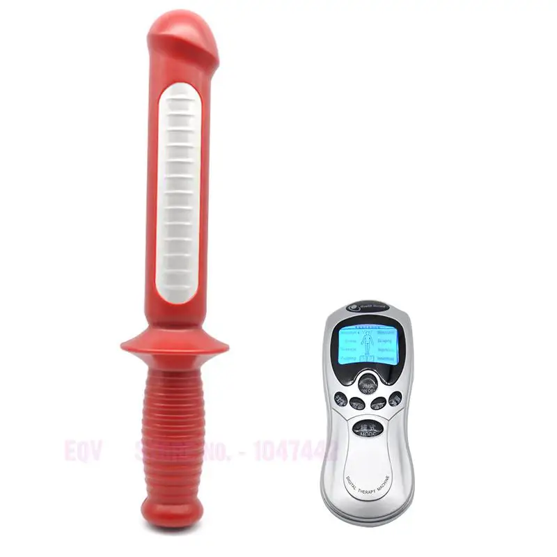 Новый электрошок массажер Волшебная палочка вставки стержней G-spot Массажная