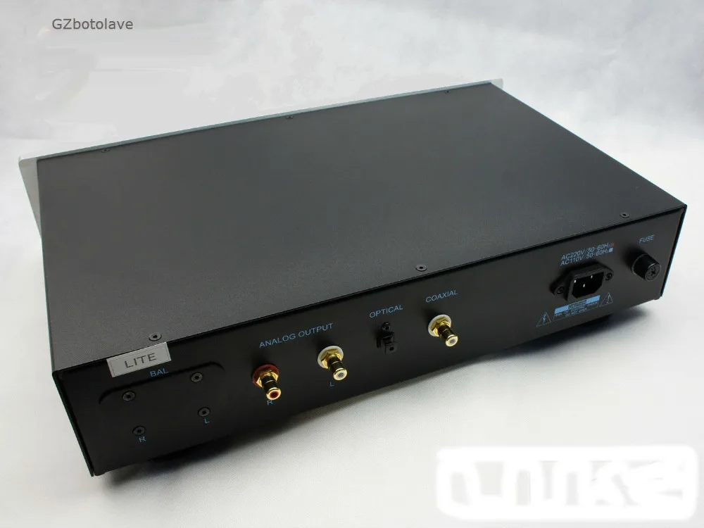 Декодер GZbotolave LITE DAC 72 чип PCM1702 выход электронной трубки с 2 чипами|electronic tube|tube litelite