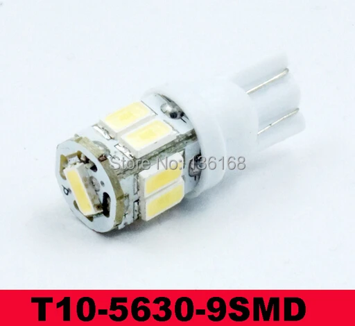 Светодисветодиодный питания CAN BUS 20x T10 6040 лм 9 5630 SMD белый внутри 12 В W5W|12v w5w|w5w 5630w5w 12v