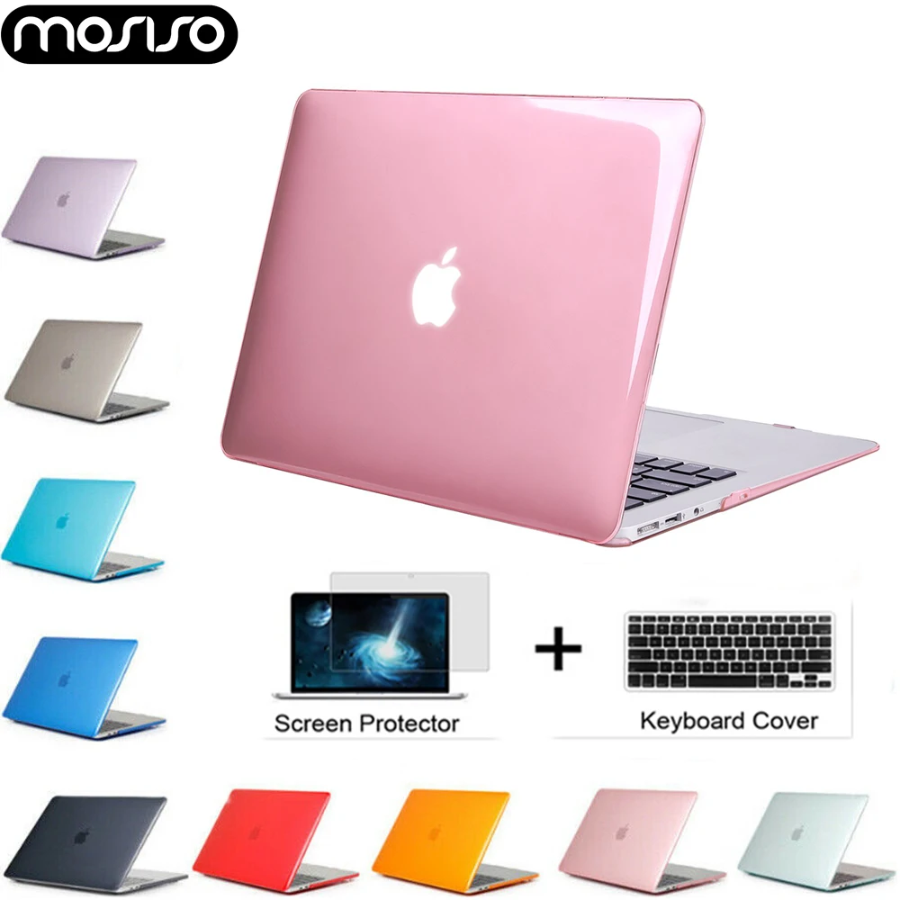 Пластиковый жесткий чехол MOSISO для ноутбука Macbook Air13 A1466 A1369 защелкивающийся Mac