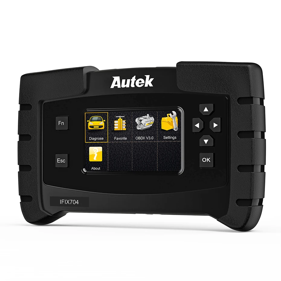 Autek IFIX704 полная система OBDII автоматический сканер для Chrysler Ford Toyota ABS Airbag SRS IMMO многоязычный OBD2 диагностический инструмент