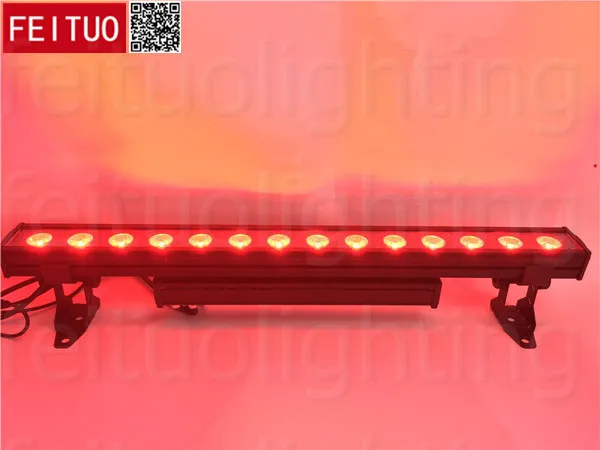 6 шт./лот LED COB настенная шайба 14x30 Вт Наружное освещение RGB 3в1 IP65 прожектор dmx Dot