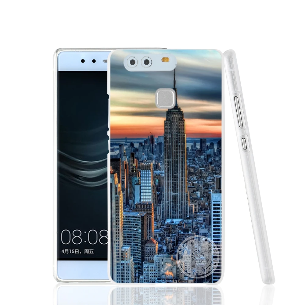 HAMEINUO NYC чехол для телефона с изображением Нью Йорка huawei Ascend P7 P8 P9 P10 lite plus G8 G7 honor 5C