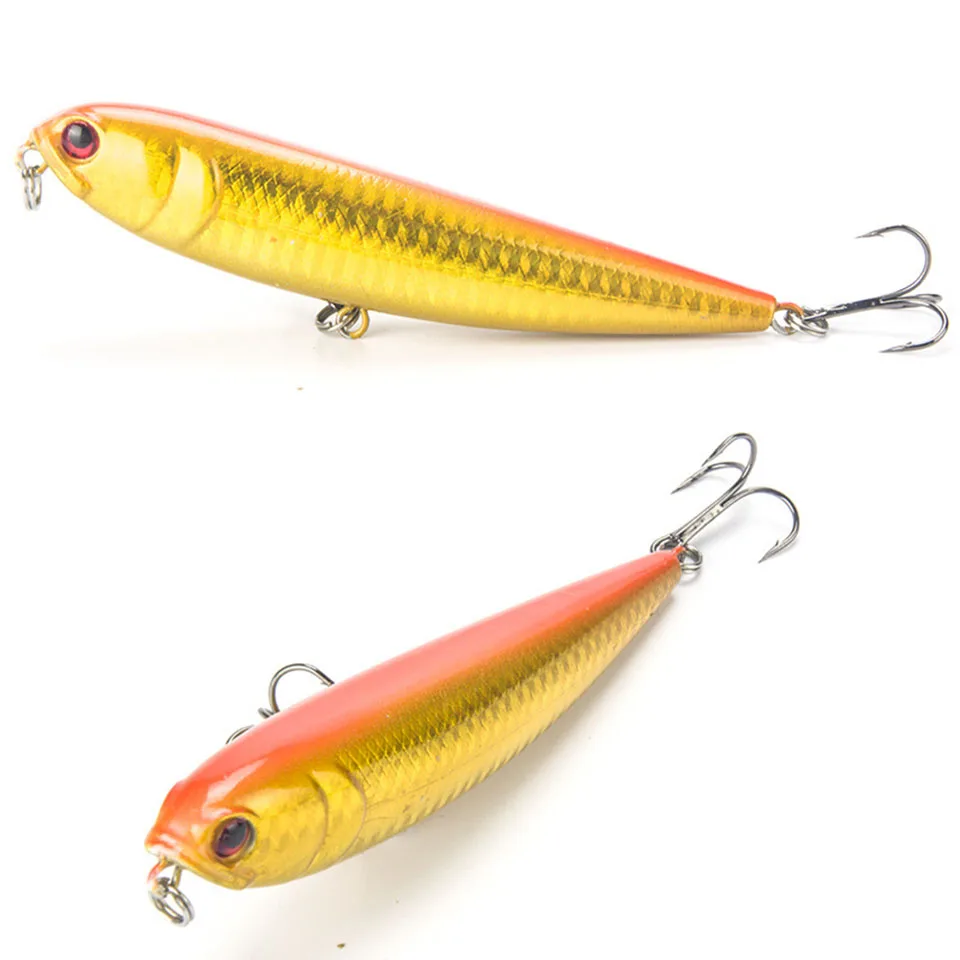 WALK FISH/1 шт., приманка-карандаш для ловли рыбы, 12 см, 22 г, искусственные жесткие приманки-гольян, приманки для ловли нахлыстом, воблеры - Цвет: C