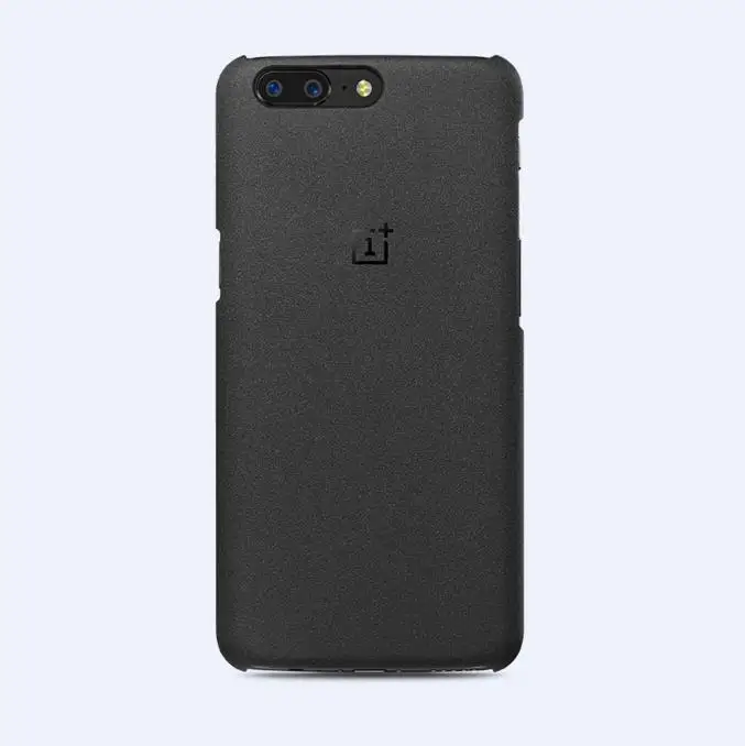 100% Оригинальный чехол Oneplus 5 /5T черная искусственная древесина карбона для five One plus