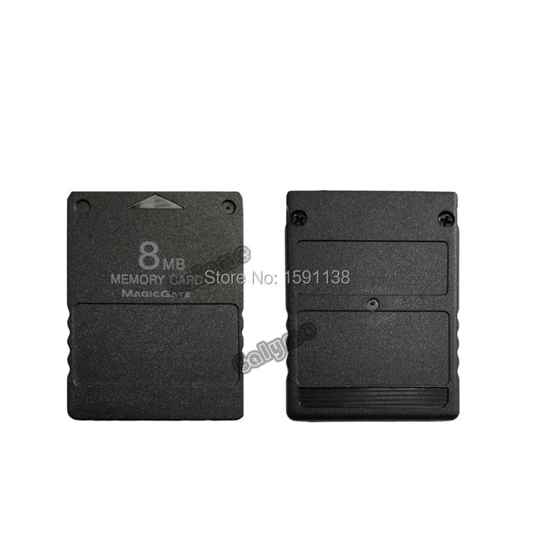5 шт./лот совершенно новый 8 Мб черная карта памяти подходит для PS2 Playstation 2 PS