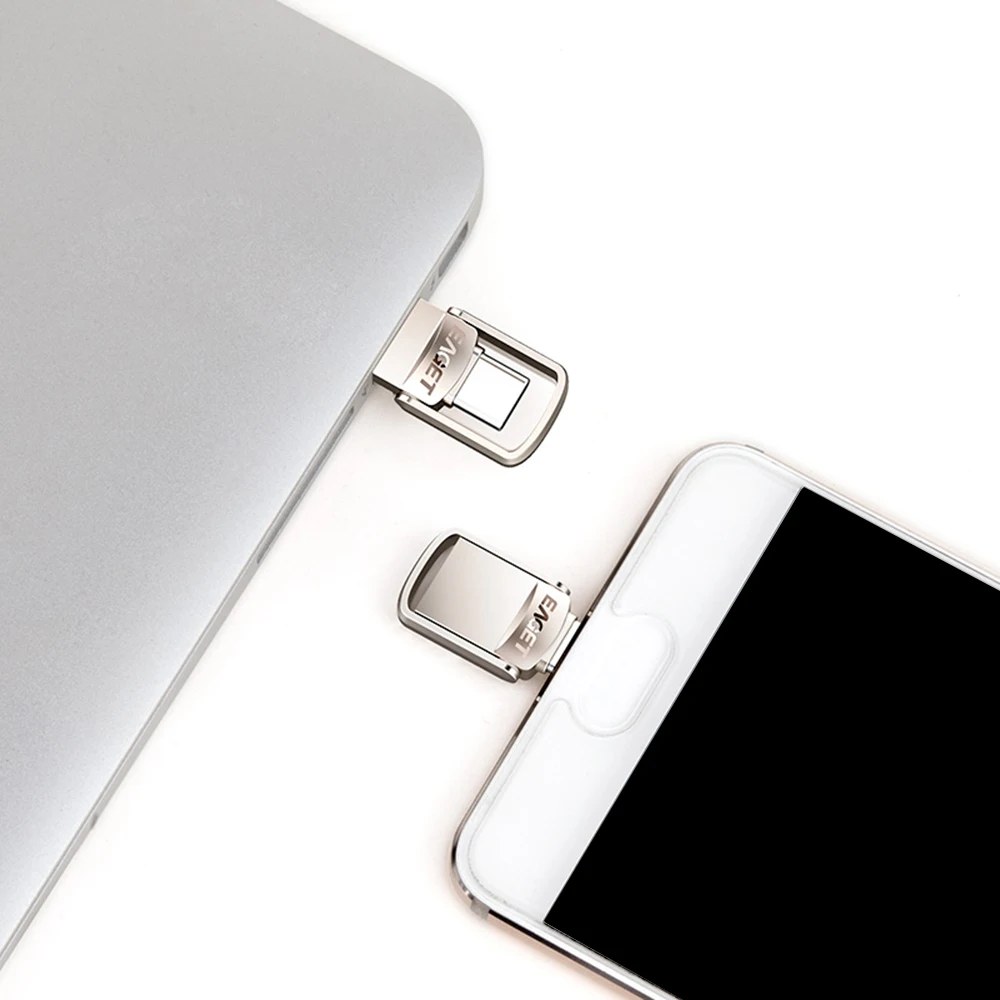 EAGET CU20 USB Flash Drive Тип-C 3 1 0 2-в-1 поворотный Дизайн интерфейсом для Windows XP/7/8/10 linux 2 4 X/Mac OS