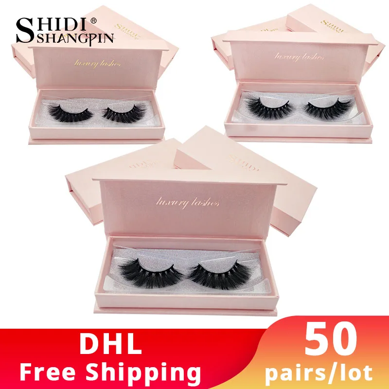 Mix50 pairs Randomly 50 пар Накладные ресницы оптом накладные ресницы натуральные норковые ресницы оптом наращивание ресниц - Цвет: Mix50 pairs Randomly