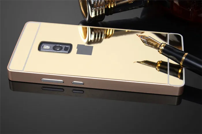 Чехол One Plus OnePlus 2 Two металлический каркас с покрытием чехол зеркальной задней