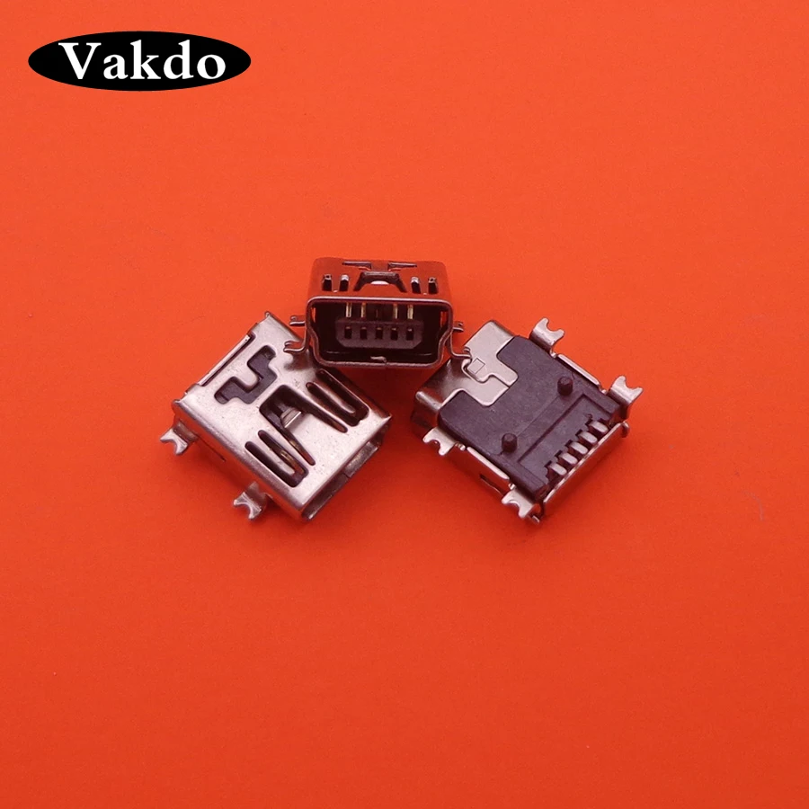 30 шт./лот оптовая продажа разъем Mini USB для зарядного устройства зарядки питания